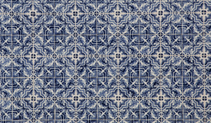 Ornamental old typical tiles from Portugal.