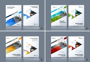 Fototapeta na wymiar Business vector. Brochure template layout, cover design annual r