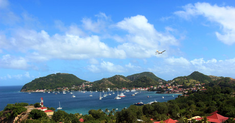 panoramique terre de haut avion