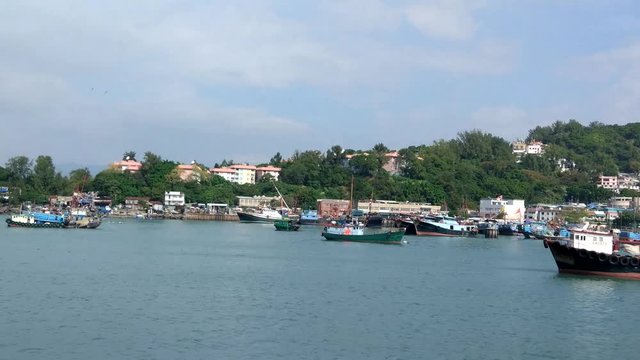 Traditionally Cheung Chau island was a fishing village, there are still fishing fleets working from the harbour. Nicknamed the 'dumbbell island' due to its shape.