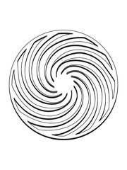 Hole spiral