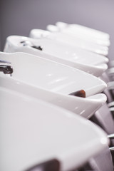 Neat bath basins it beauty salon