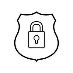 lock symbol   security icon , vector