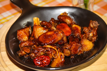 Braised Short Ribs - Galbi jjim ( Korean food )