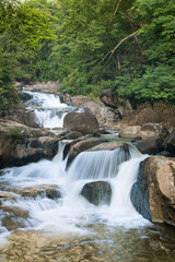 Fototapeta na wymiar Nang Rong waterfall, Khao Yai national park world heritage, Thai