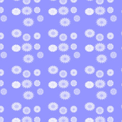white snowflakes seamless texture