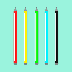 Color ink pencils