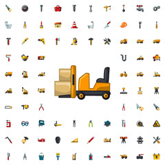 forklift icon illustration