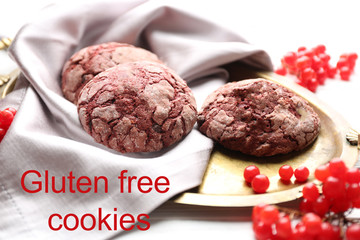 Gluten free cookies concept