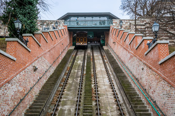 Obraz premium Budapest Castle funicular