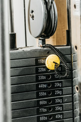 Black metallic or iron plates