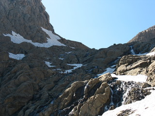 accès à la brèche de rolland