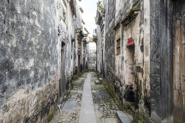 Fototapeta na wymiar traditional Chinese Hui Style Architecture, Anhui province, China