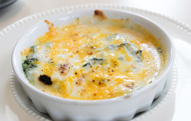 Cheese spinach