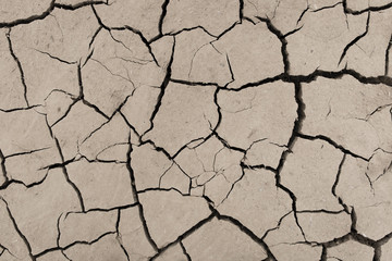 background art of clay  cracked