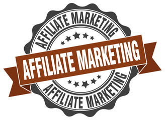 affiliate marketing stamp. sign. seal