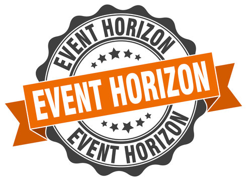 event horizon stamp. sign. seal