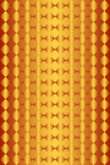 Gold background with rhomb
