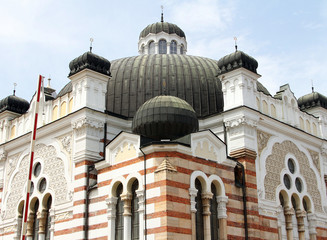 Fototapeta na wymiar Sofia synagogue, Bulgaria