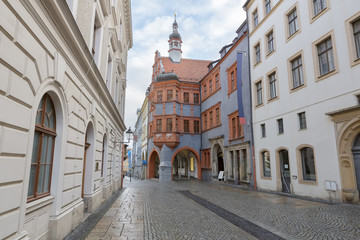 Fototapeta na wymiar Der Schönhof in Görlitz