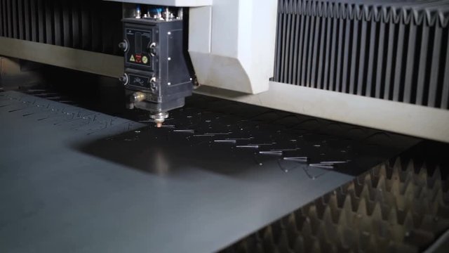 High precision CNC laser cutting metal sheet. Modern technologies allow to receive high-precision parts. Programmable machines operate efficiently and without the exemption