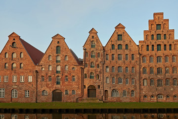 Fototapeta premium The Salzspeicher of Lübeck, Germany