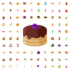 cake icon illustration