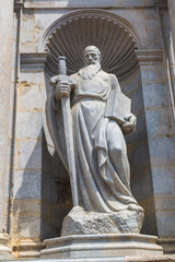 Fototapeta na wymiar Girona cathedral, Spain