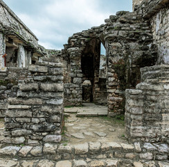 The ruins in Palenque, Mexico