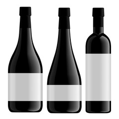 Wine collection mockup
