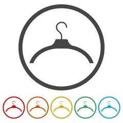 Hanger sign icon, Hanger icon