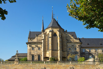 Naklejka premium Kloster Michelsberg in Bamberg, Oberfranken, Deutschland