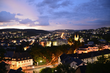 Fototapeta na wymiar Siegen Panorama