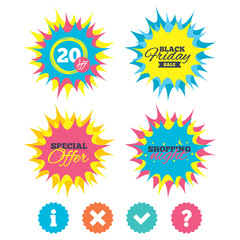 Information icons. Question FAQ symbol.