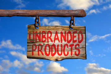 Unbranded products