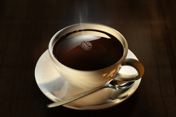Two cups of coffee