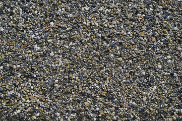 Pebble asphalt texture