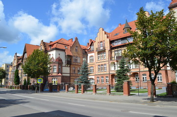 Centrum Ełku/Elk-the city center, Masuria, Poland