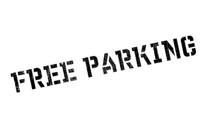 Free Parking stamp. Grunge design with dust scratches. Effects can be easily removed for a clean, crisp look. Color is easily changed.