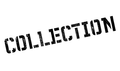 Collection rubber stamp. Grunge design with dust scratches. Effects can be easily removed for a clean, crisp look. Color is easily changed.