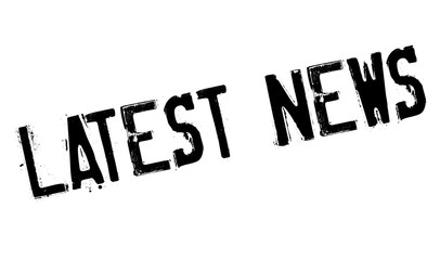 Latest News rubber stamp