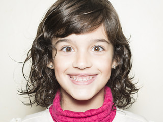Niña alegre