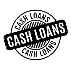 Cash Loans rubber stamp. Grunge design with dust scratches. Effects can be easily removed for a clean, crisp look. Color is easily changed.