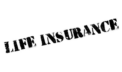 Life Insurance rubber stamp