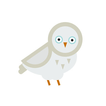 Owl bird cartoon vector