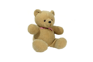 teddy bear isolated on white background