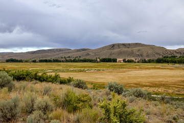 Fototapeta na wymiar plains near Colorado river headwaters Parshall, Grand County, Colorado, USA