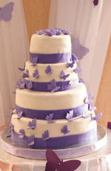 A wedding cake