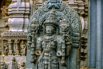 Fototapeta na wymiar Somanatha pur temple, India