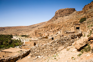 Houses at Amtoudi Id A&iuml;sa, Morocco